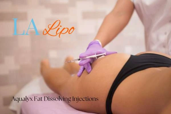 Woman having fat dissolving injections Upper Walthamstow on thighs