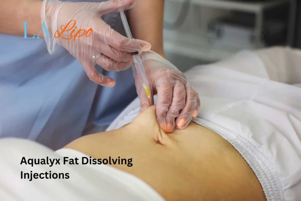 woman having fat dissolving injections Upper Walthamstow in the stomach