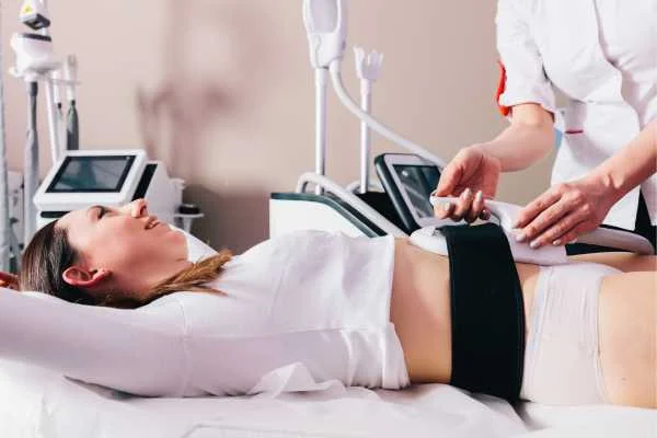 woman having body sculpting to help improve her body image and her mental health Upper Walthamstow